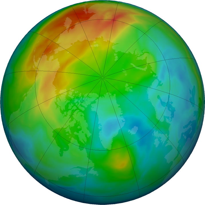 Arctic ozone map for 17 December 2020
